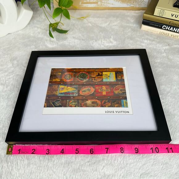Louis Vuitton Post Card Framed for decor - Picture 2 of 3